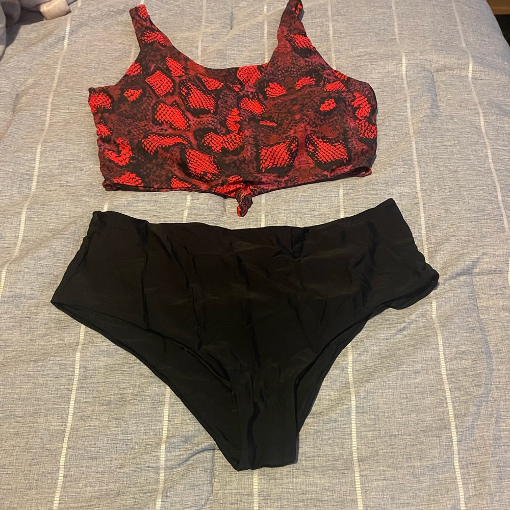 Brand new high waisted tankini size xxl
